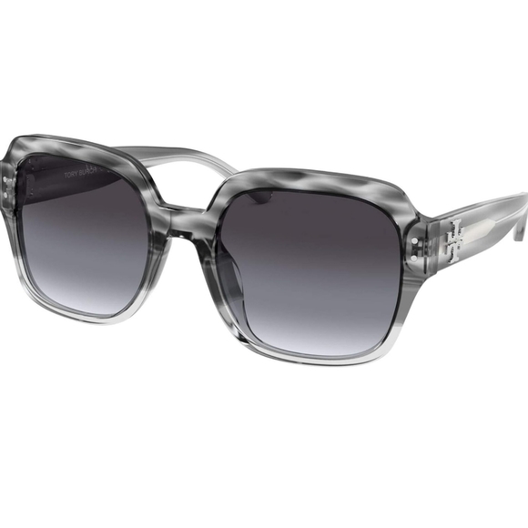 Tory Burch Accessories - Tory Burch TY7143U NEW square Sunglasses Dk Lt Grey Gradient